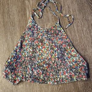 Floral Halter Top